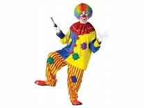 Костюм Клоуна с полосатыми штанами размер 44-46