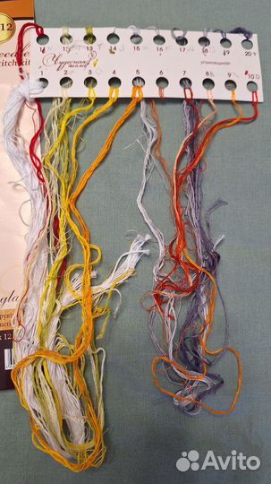 Вышивка крестом Ромашки