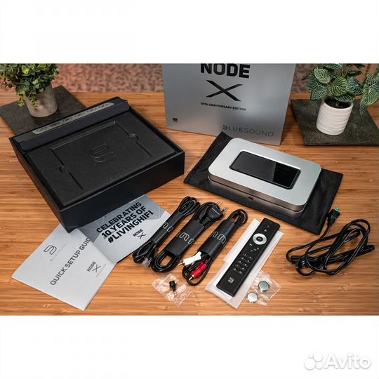 Сетевой аудиоплеер Bluesound Node X