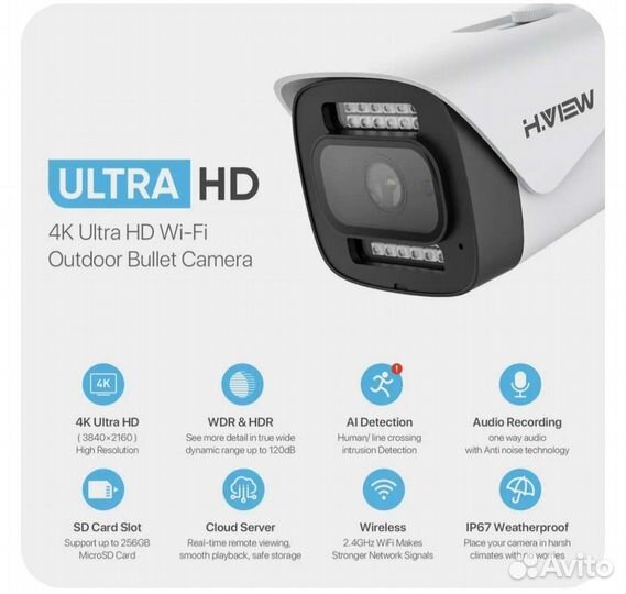 Камера видеонаблюдения уличная