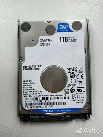 Жесткий диск для ноутбука 1 тб