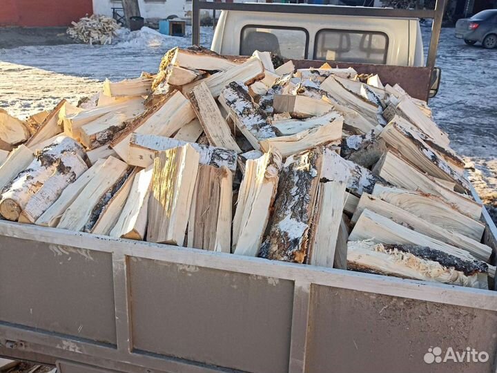 Дрова колотые газель