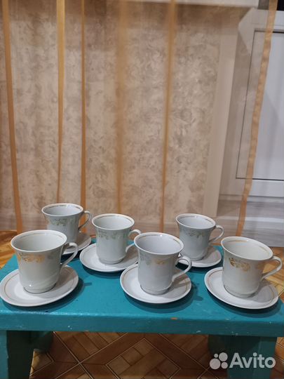 Чашка с блюдцем