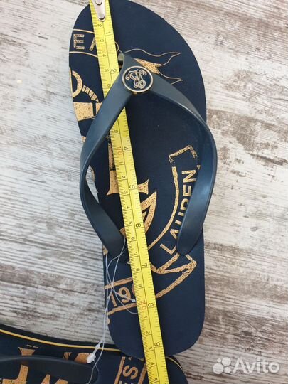 Новые шлепки Ralph Lauren. Оригинал