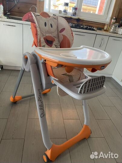 Детский стульчик для кормления chicco