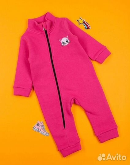 Комбинезон для девочки 68