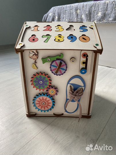 Бизиборд домик большой