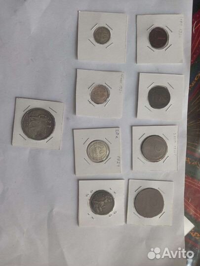 Полная коллекция монет СССР 1924года