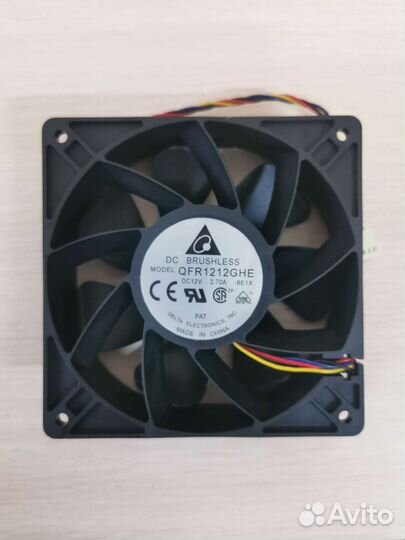 Кулер 120мм для асика S9 L3 и других