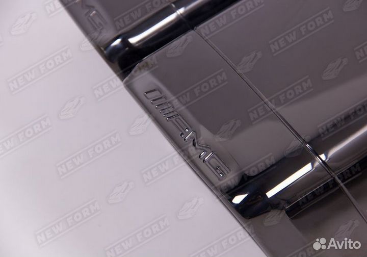 Насадки 63 AMG черные Mercedes S-class W221