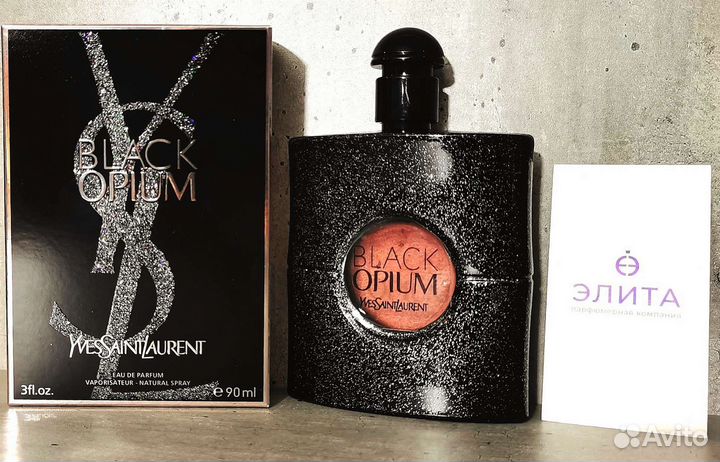 Yves Saint Laurent Black Opium мужской парфюм