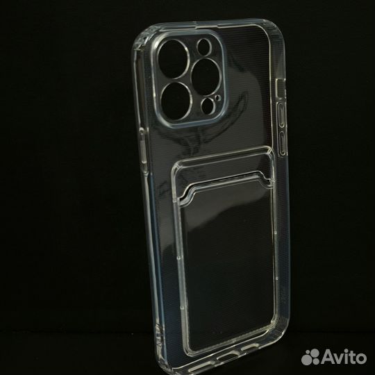 Чехол с кармашком для банковской карты