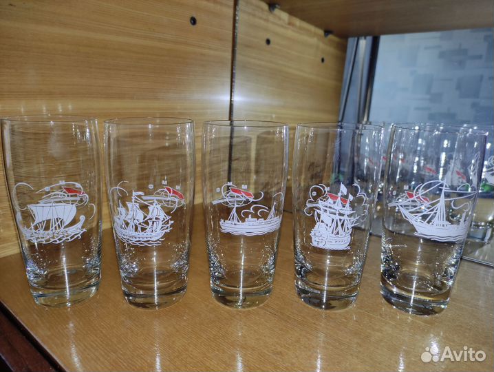 Стаканы стекло СССР