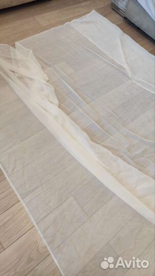 Тюль ткань шторы в комнату на кухню ванную