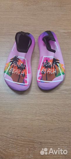 Аквашузы детские, аквасоки, тапочки для пляжа