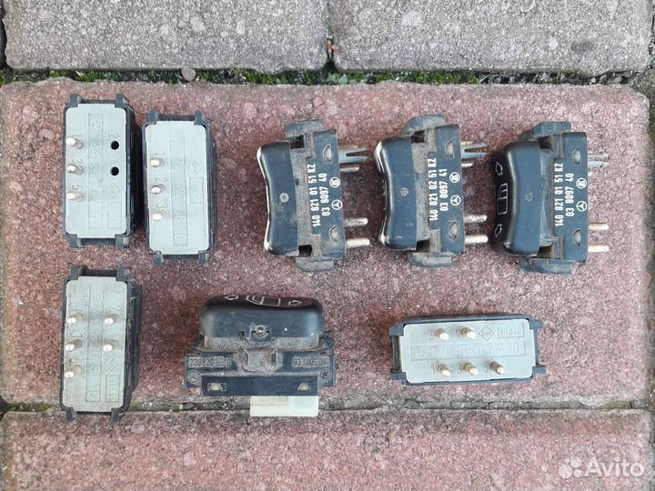 Кнопки Mercedes W140 W124 W220