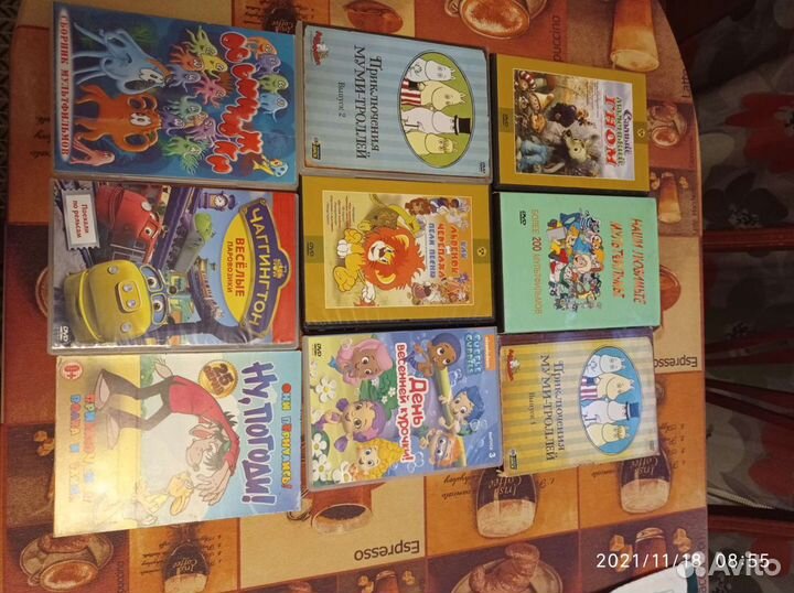 Детские DVD диски 30 штук