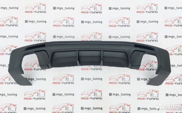 Диффузор 1х1 стиль ZL1 на Chevrolet Camaro 16-18г