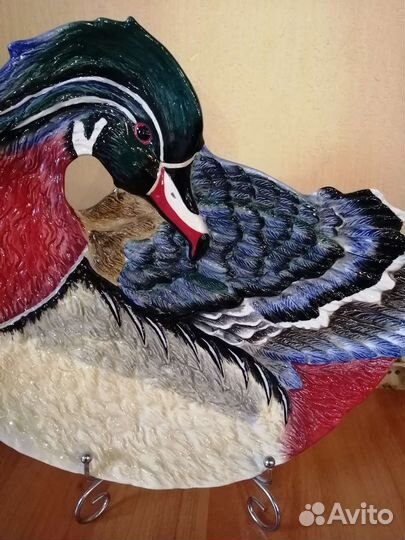 Блюдо коллекционное Утка большое