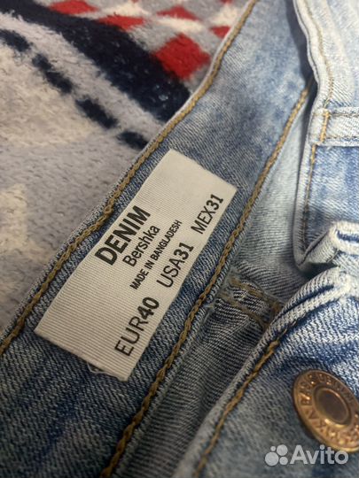 Джинсы bershka мужские