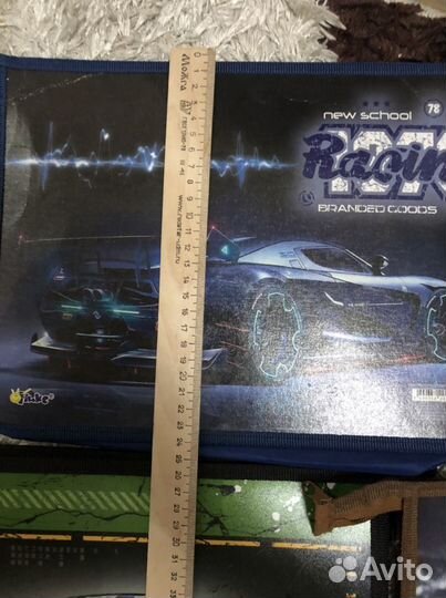 Папка на молнии А4 канцелярская