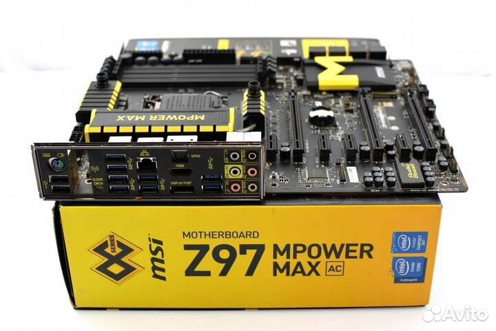 Процессор intel core i7-4790+мать MSI mpower MAX