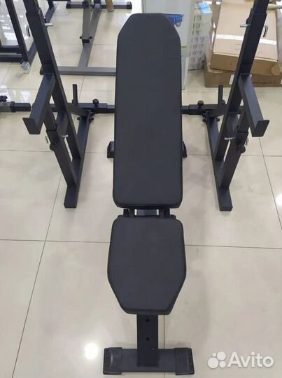 Скамья Усиленная + Стойка с подстрах. Новая