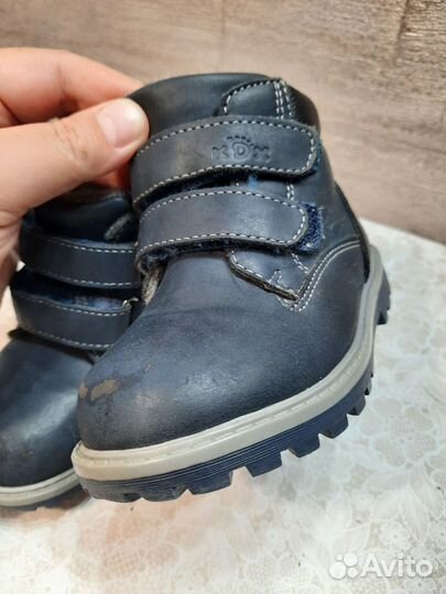 Ботинки сапоги демисезонные для мальчика 23 24