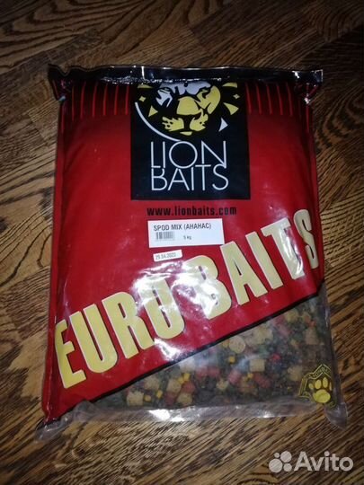 Пеллетс карповый lion baits 5кг