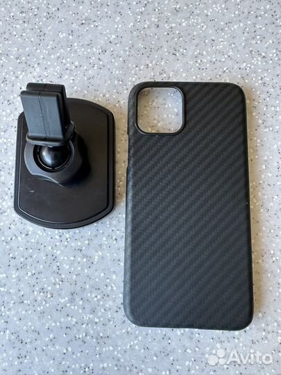 Pitaka iPhone 11 Pro. Чехол+Держатель в авто