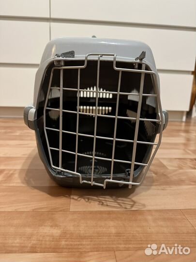 Переноска для кошек пластиковая