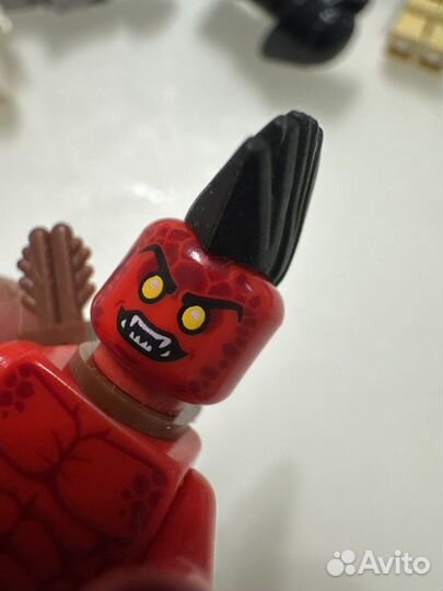 Lego минифигурка Flame Thrower nex003