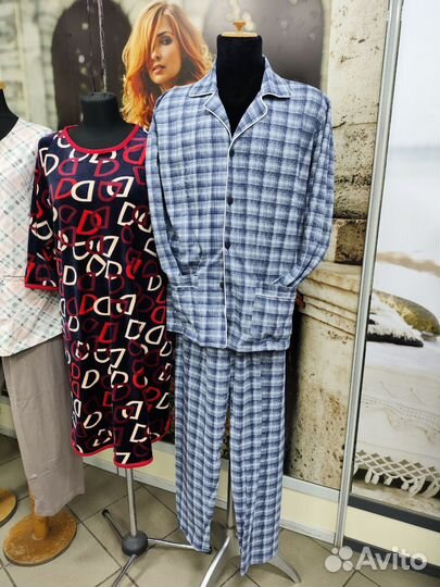 Мужская пижама хлопок