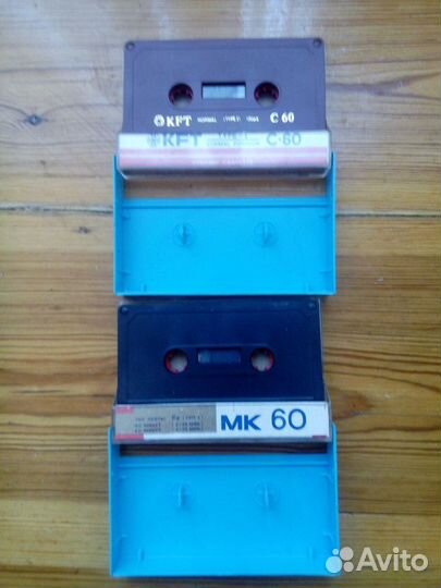 Аудио кассеты чистые