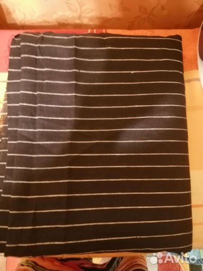 Отрез ткани лен