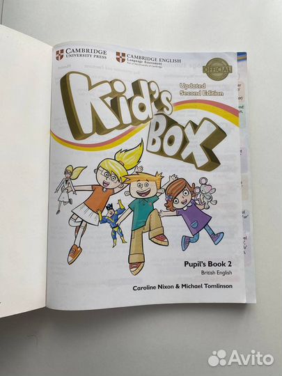 Учебник Kid’s Box pupil’s book 2