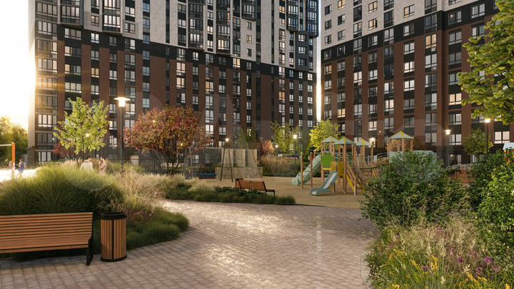 2-к. квартира, 64,8 м², 6/25 эт.