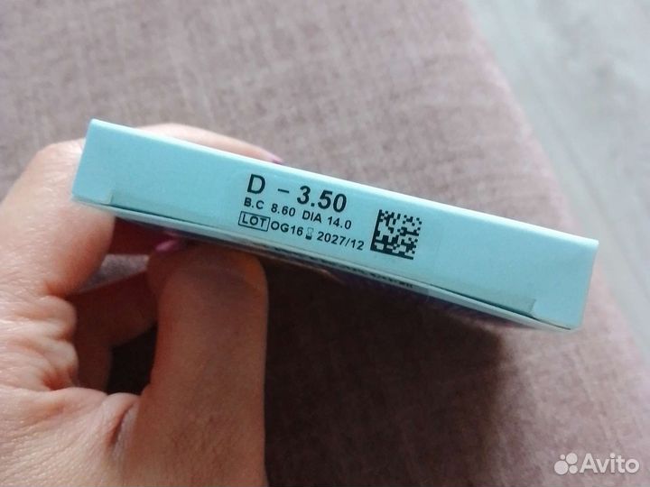 Линзы контактные