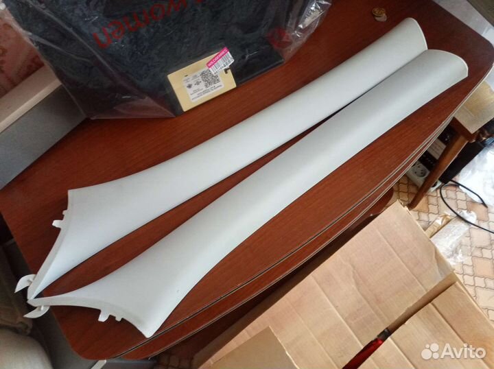 Накладки передних стоек лада гранта