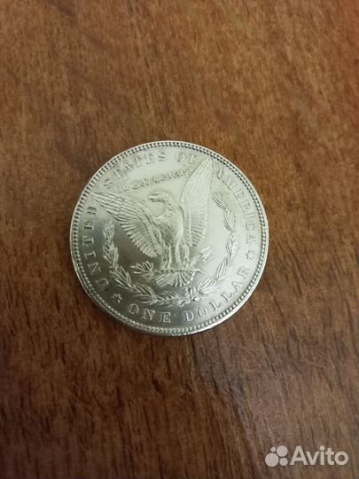 Монета доллар Моргана США 1898