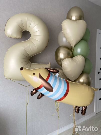 Воздушные шарики с гелием с доставкой по Москве