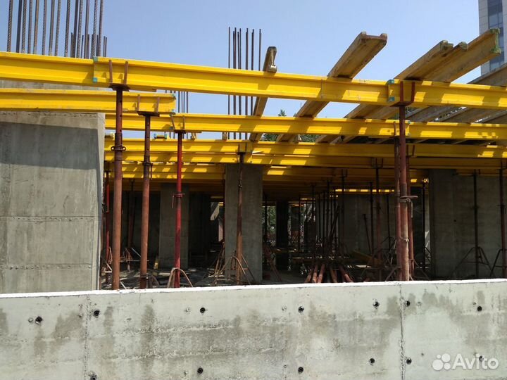 Опалубка стен, перекрытий, колонн