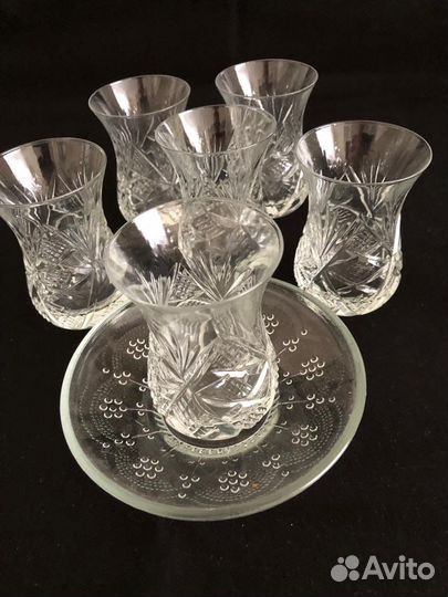 Хрустальные стаканы СССР