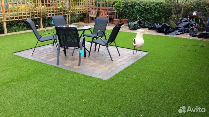 Рулонный газон от производителя - укладка