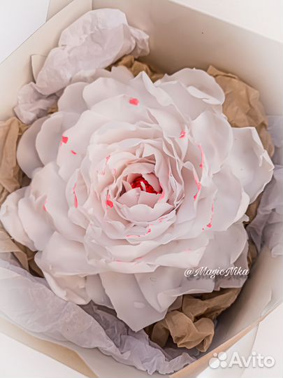 Свеча цветок