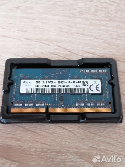 Оперативная память для ноутбука 2 гб ddr3l 1600