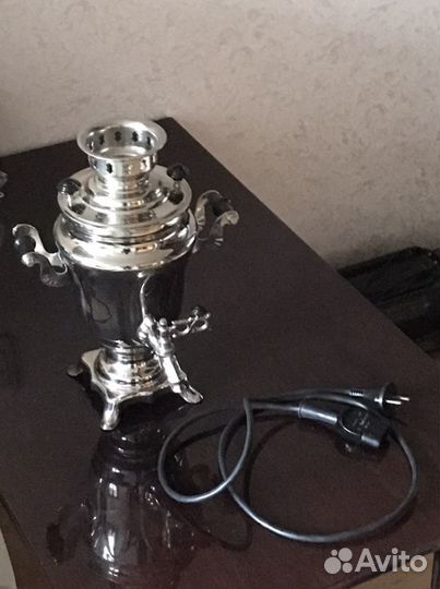 Новый электрический самовар Тюльпан 1,5 л