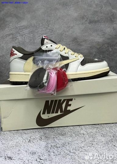 Кроссовки Travis Scott x Air Jordan 1 Low