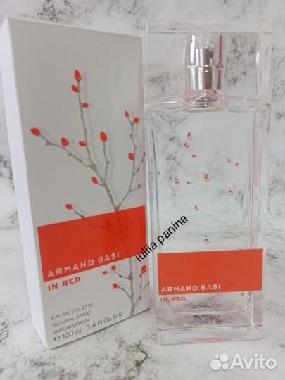 Оригинал Евро Armand Basi In Red, 100 ml