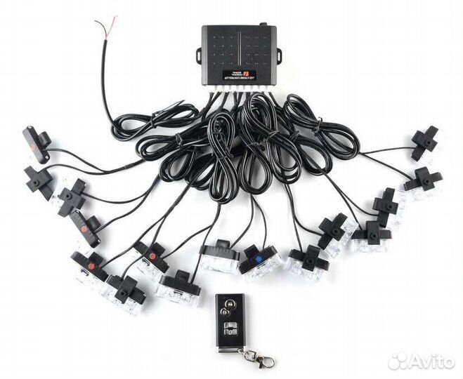 Страбоскопы в решетку 16шт